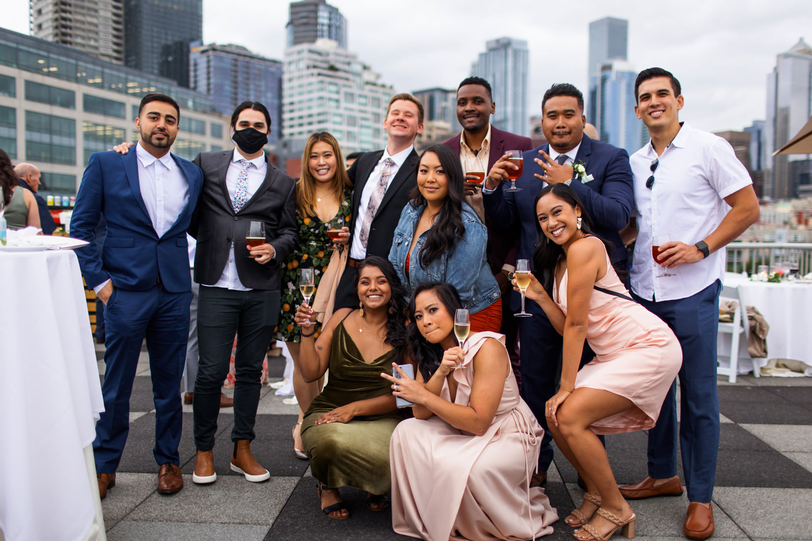 Bell Harbor Seattle Wedding Photos